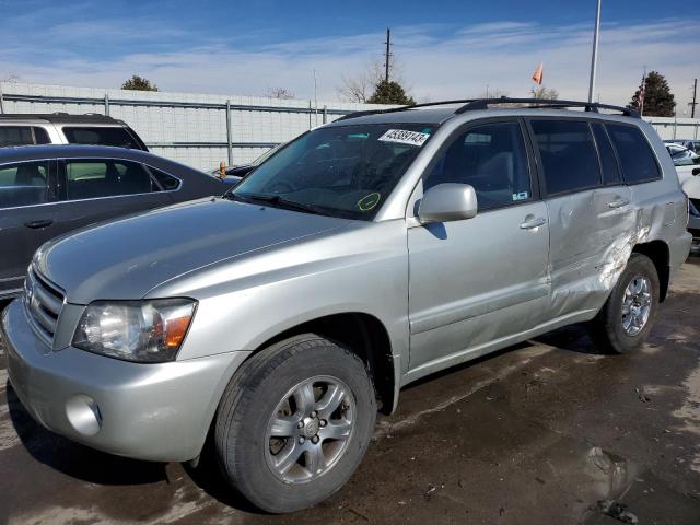 TOYOTA HIGHLANDER 2006 with VIN JTEEP21A560143566 - Photo from auction