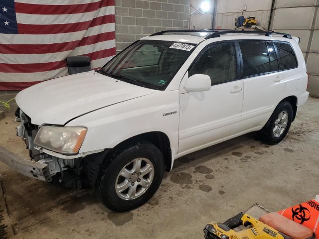 TOYOTA HIGHLANDER 2003 with VIN JTEHF21A430109856 - Photo from auction
