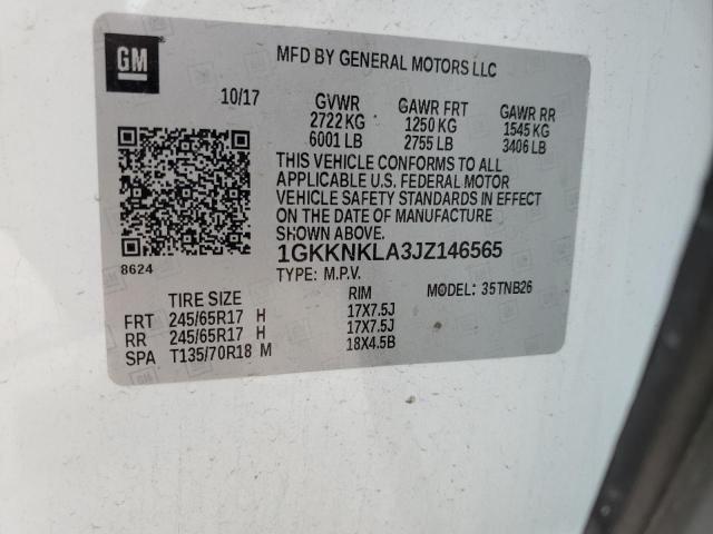 Photo 14 from auction – 2018 GMC ACADIA SLE with VIN 1GKKNKLA3JZ146565