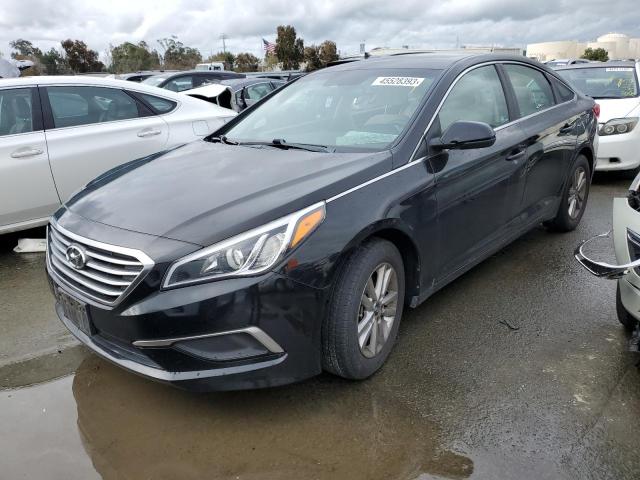 HYUNDAI SONATA SE 2016 with VIN 5NPE24AF4GH350707 - Photo from auction