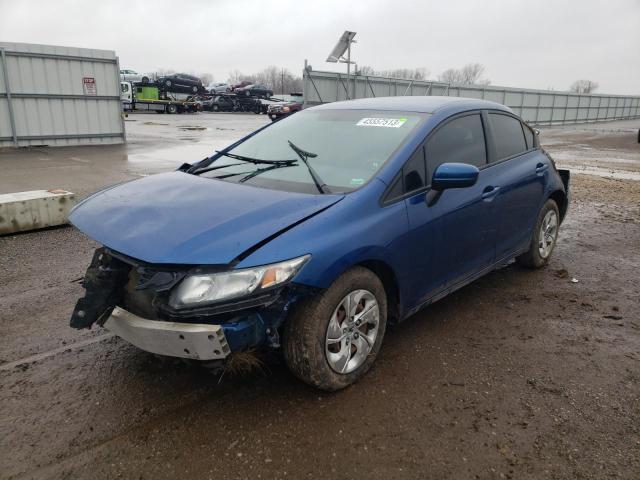 HONDA CIVIC LX 2014 with VIN 19XFB2F53EE212666 - Photo from auction