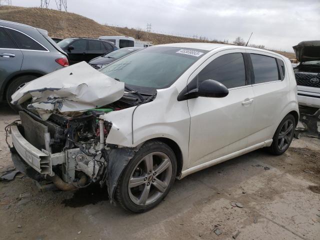 CHEVROLET SONIC RS 2014 with VIN 1G1JG6SB3E4102788 - Photo from auction