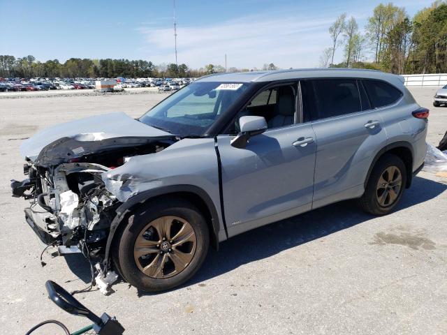 TOYOTA HIGHLANDER 2022 with VIN 5TDABRCH5NS549430 - Photo from auction