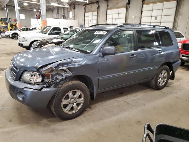 TOYOTA HIGHLANDER 2007 with VIN JTEEP21A270230195 - Photo from auction