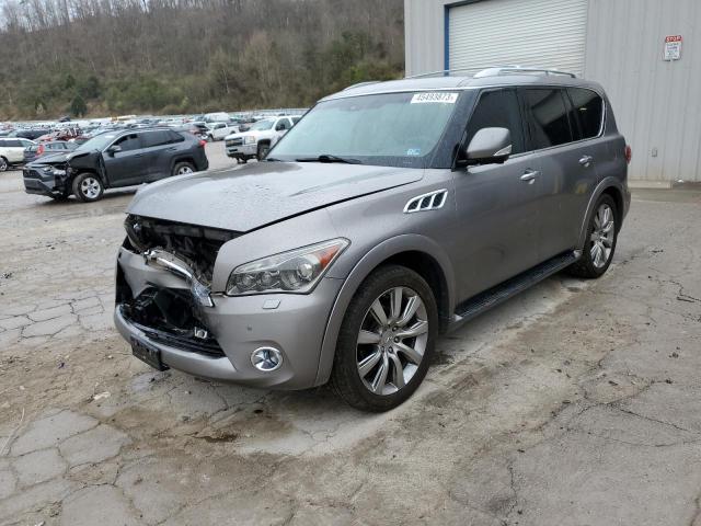 INFINITI QX56 2011 with VIN JN8AZ2NE2B9001678 - Photo from auction