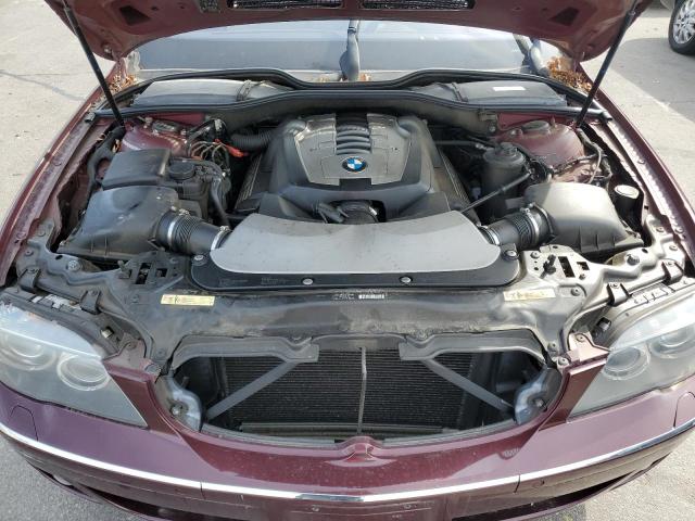 Photo 11 from auction – 2007 BMW 750 with VIN WBAHN83527DT67234