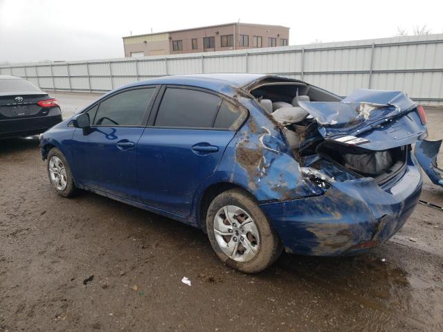 Photo 2 from auction – 2014 HONDA CIVIC LX with VIN 19XFB2F53EE212666