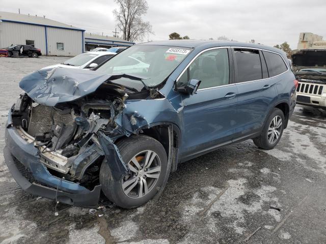 HONDA PILOT EXL 2017 with VIN 5FNYF6H81HB071817 - Photo from auction