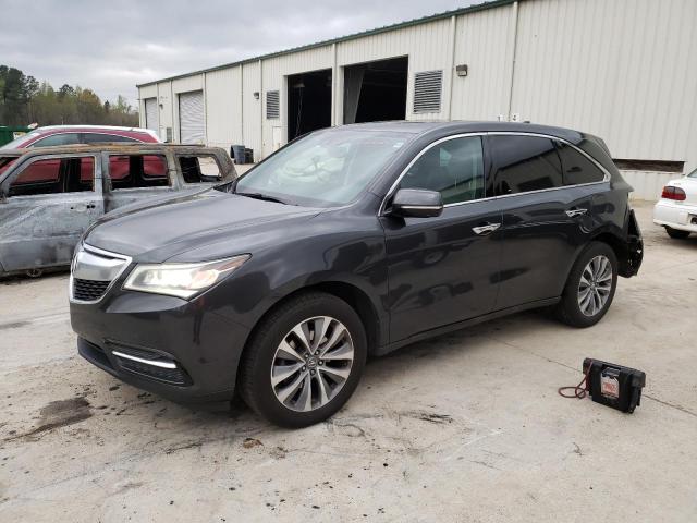 Снимка 1 от търг – 2015 ACURA MDX TECHNO с VIN 5FRYD4H45FB001837
