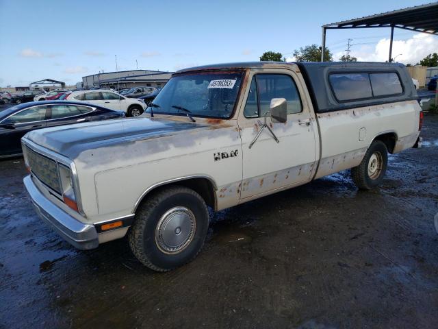 Zdjęcie 1 z aukcji – 1983 DODGE D-SERIES D z VIN 1B7FD14T9DS469994