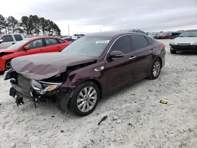 KIA OPTIMA LX 2016 with VIN 5XXGT4L37GG012772 - Photo from auction