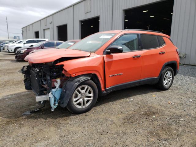 JEEP COMPASS SP 2018 with VIN 3C4NJCAB3JT105432 - Photo from auction