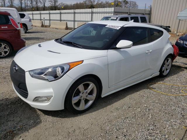 HYUNDAI VELOSTER 2013 with VIN KMHTC6ADXDU160664 - Photo from auction