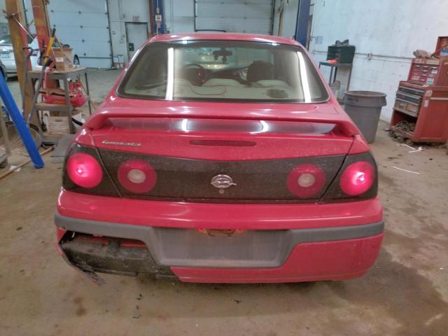 Photo 6 from auction – 2004 CHEVROLET IMPALA with VIN 2G1WF52E949358099