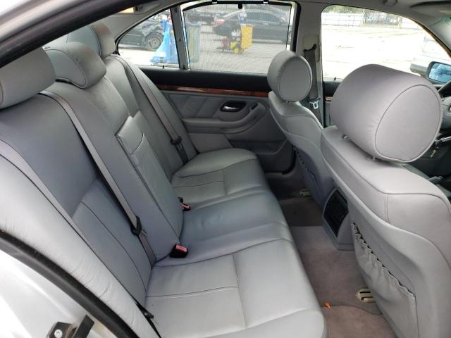 Photo 10 from auction – 2001 BMW 530 I AUTO with VIN WBADT634X1CF04808