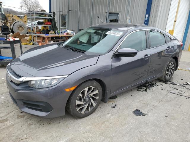 HONDA CIVIC EX 2017 with VIN 19XFC2F76HE004039 - Photo from auction