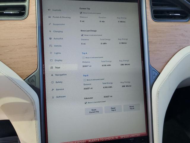 Photo 9 from auction – 2020 TESLA MODEL X with VIN 5YJXCDE28LF261051