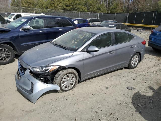 HYUNDAI ELANTRA SE 2017 with VIN 5NPD74LF5HH128401 - Photo from auction