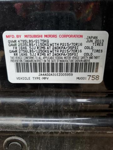 Photo 14 from auction – 2014 MITSUBISHI OUTLANDER with VIN JA4AD2A31EZ005959