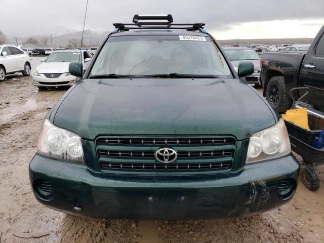 Photo 5 from auction – 2002 TOYOTA HIGHLANDER with VIN JTEHF21A920058885