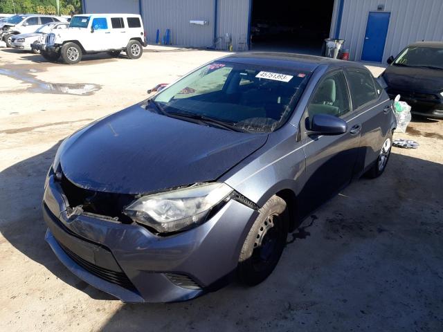 TOYOTA COROLLA L 2015 with VIN 2T1BURHE0FC286576 - Photo from auction