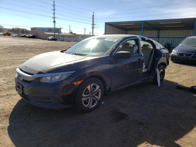 HONDA CIVIC LX 2017 with VIN 19XFC2E52HE001607 - Photo from auction