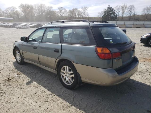 Photo 2 from auction – 2002 SUBARU LEGACY OUT with VIN 4S3BH665927637714