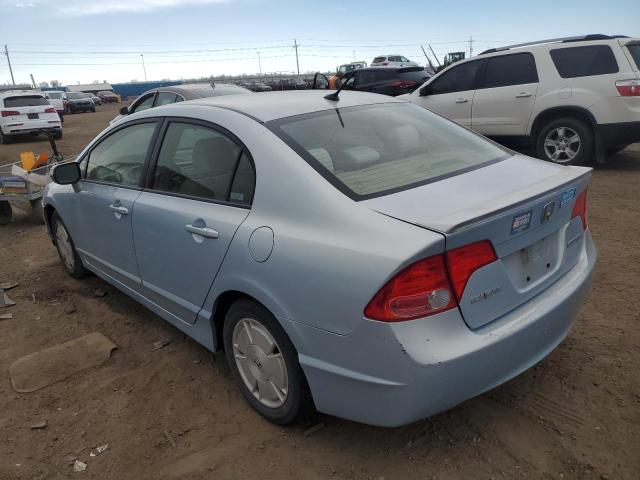 Photo 2 from auction – 2008 HONDA CIVIC HYBR with VIN JHMFA36278S015840