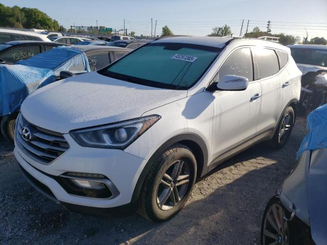 HYUNDAI SANTA FE S 2017 with VIN 5NMZU3LB0HH014907 - Photo from auction