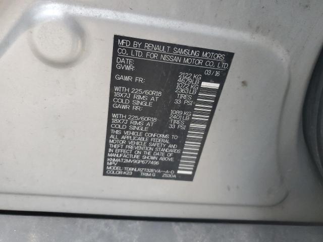 Photo 14 from auction – 2016 NISSAN ROGUE S with VIN KNMAT2MV9GP677496