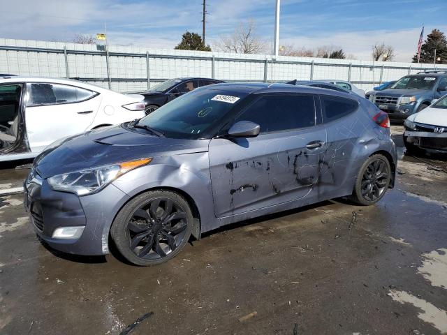 HYUNDAI VELOSTER 2013 with VIN KMHTC6AD9DU129521 - Photo from auction