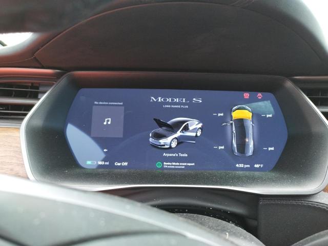Photo 9 from auction – 2020 TESLA MODEL S with VIN 5YJSA1E26LF385169
