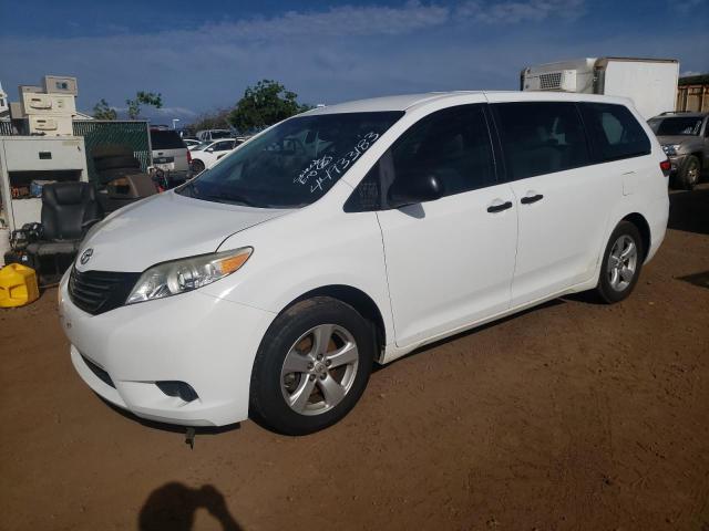 TOYOTA SIENNA 2014 with VIN 5TDZK3DC4ES422347 - Photo from auction