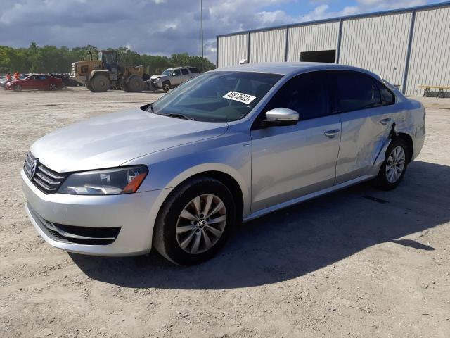 VOLKSWAGEN PASSAT S 2014 with VIN 1VWAT7A34EC115376 - Photo from auction