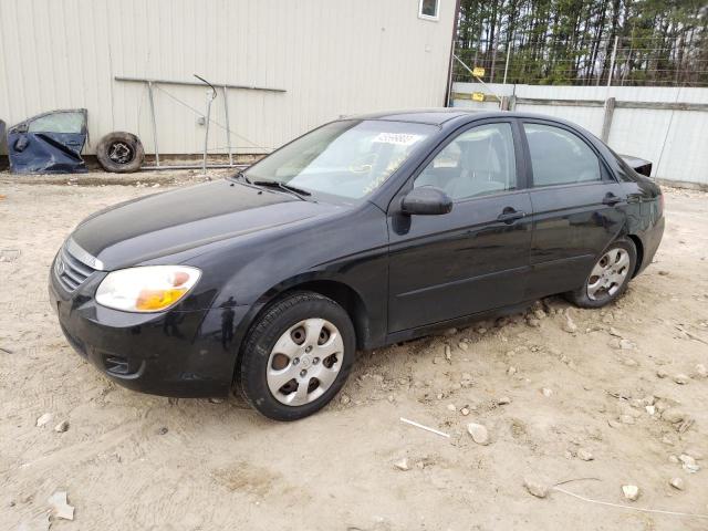 KIA SPECTRA EX 2008 with VIN KNAFE122685583119 - Photo from auction