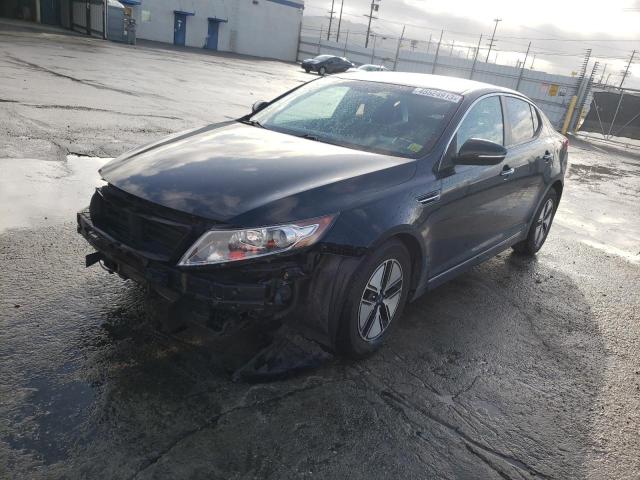 KIA OPTIMA HYB 2012 with VIN KNAGM4AD8C5028256 - Photo from auction