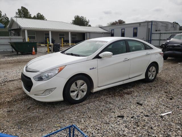 HYUNDAI SONATA HYB 2014 with VIN KMHEC4A43EA117462 - Photo from auction