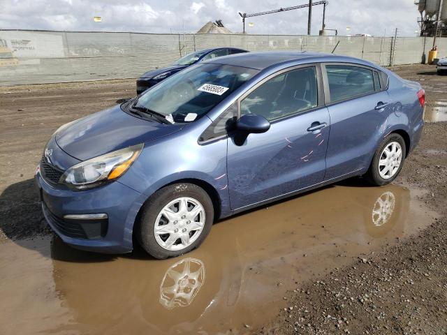 KIA RIO LX 2016 with VIN KNADM4A30G6669332 - Photo from auction