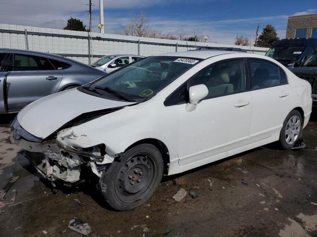 HONDA CIVIC LX 2010 with VIN 19XFA1F57AE048054 - Photo from auction