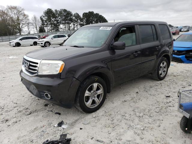 HONDA PILOT EX 2012 with VIN 5FNYF3H40CB007126 - Photo from auction