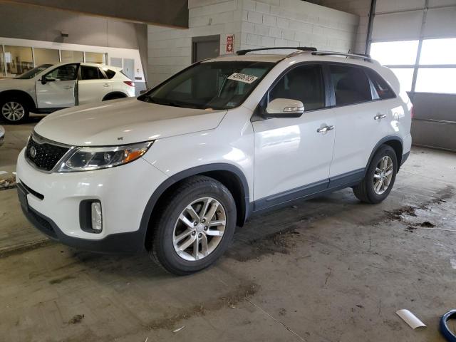 KIA SORENTO LX 2015 with VIN 5XYKT4A70FG585085 - Photo from auction