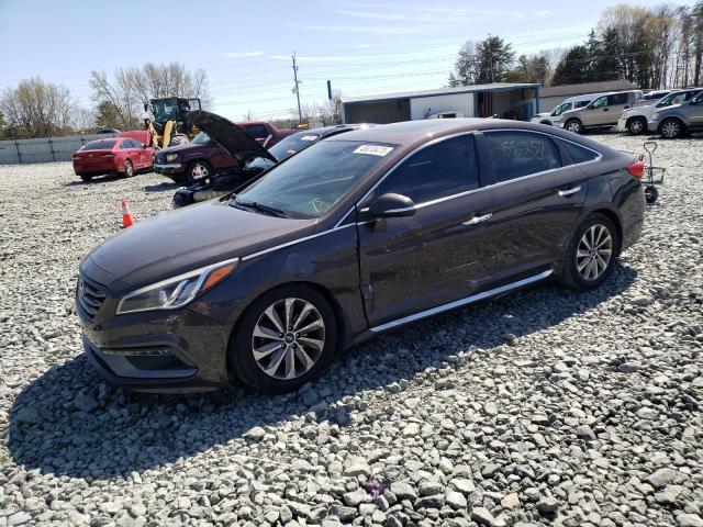 Photo 1 from auction – 2016 HYUNDAI SONATA SPO with VIN 5NPE34AF1GH393320