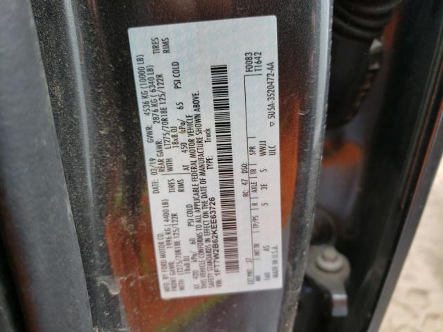 Photo 10 from auction – 2019 FORD F250 SUPER with VIN 1FT7W2B62KEE63726