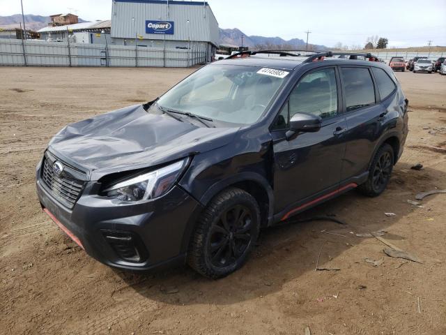SUBARU FORESTER S 2021 with VIN JF2SKALC1MH497552 - Photo from auction