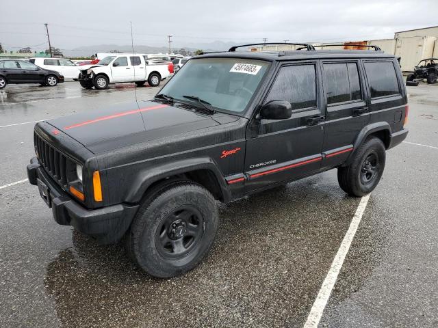 JEEP CHEROKEE S 1998 with VIN 1J4FT68S1WL191701 - Photo from auction
