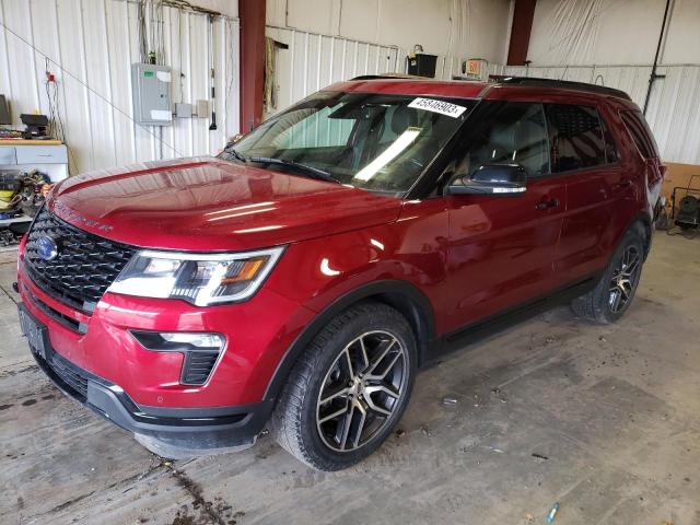 Photo 1 from auction – 2019 FORD EXPLORER S with VIN 1FM5K8GT9KGB54355