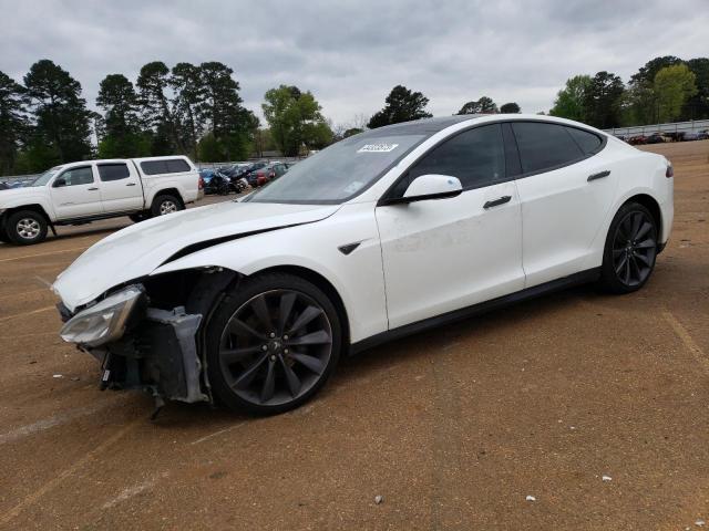 TESLA MODEL S 2014 with VIN 5YJSA1H18EFP32846 - Photo from auction