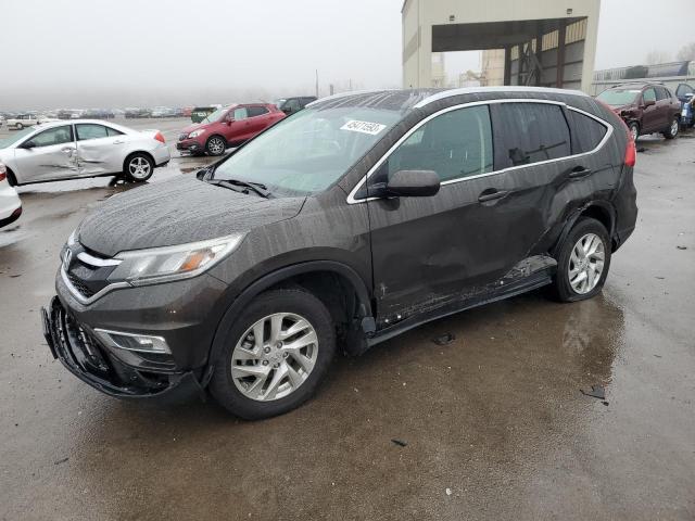 HONDA CR-V EXL 2015 with VIN 5J6RM4H77FL065420 - Photo from auction