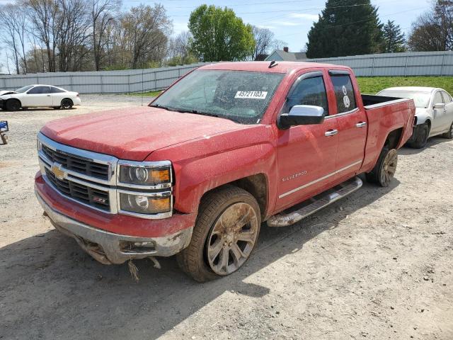 CHEVROLET SILVERADO 2014 with VIN 1GCVKSEC0EZ225911 - Photo from auction