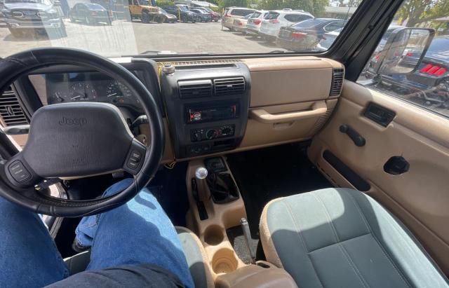 Photo 9 from auction – 2000 JEEP WRANGLER / with VIN 1J4FA59S0YP708044